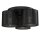 Plafonnier noir m&eacute;tal &Oslash;45 cm rond E27 3-flmg Loft