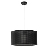 Loft Lampe à suspendre Noir Métal E27...