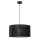 Loft Lampe &agrave; suspendre Noir M&eacute;tal E27 &Oslash;40 cm rond