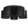 Plafonnier noir m&eacute;tal &Oslash;58 cm rond E27 5-flmg Loft