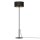 Lampadaire rond en noir or 150 cm grand m&eacute;tal