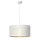 Loft Lampe &agrave; suspendre en blanc or E27 &Oslash;40 cm rond m&eacute;tal
