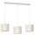 Suspension m&eacute;tal blanc or 75 cm E27 Loft