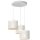 Suspension m&eacute;tal blanc or &Oslash;45 cm E27 Loft