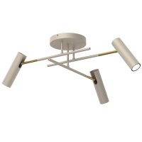 Spot de plafond réglable en or GU10 L:89 cm...
