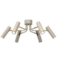 Spot de plafond métal doré L:94 cm 6...