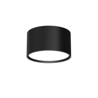 Spot de plafond LED noir métal Ø5,8 cm 4000...