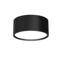 Spot de plafond LED noir métal Ø5,8 cm 4000...
