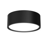 Spot de plafond LED noir métal Ø5,8 cm 4000...