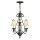 Lustre ANABELL 8 en bronze pouvant &ecirc;tre raccourci Lampe