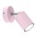 Lampe murale chambre denfant rose &Oslash; 8 cm orientable GU10 m&eacute;tal