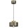 Lampe &agrave; suspendre &eacute;l&eacute;gante en m&eacute;tal dor&eacute; &Oslash;20,5 cm E27 Loft