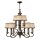 Lustre ANABELL 9 Bronze &Oslash;71cm &agrave; raccourcir Lampe
