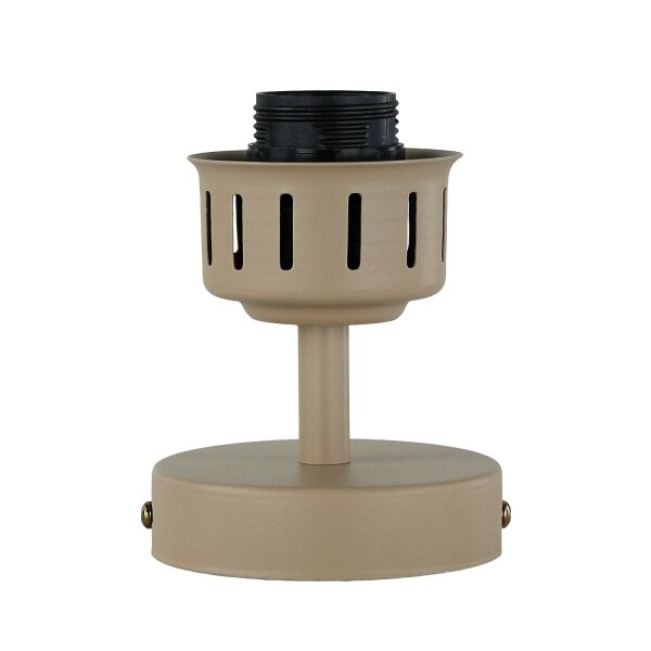 Loft Plafonnier Métal Beige H:23 cm E27 décoratif