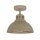 Loft Plafonnier Métal Beige H:23 cm E27 décoratif