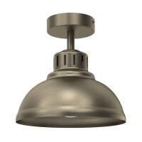 Loft Plafonnier M&eacute;tal dor&eacute; H:23 cm E27...