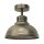 Loft Plafonnier M&eacute;tal dor&eacute; H:23 cm E27 d&eacute;coratif