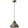 Loft Lampe &agrave; suspendre en m&eacute;tal dor&eacute; &Oslash;21 cm E27 accentu&eacute;