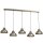 Loft Lampe &agrave; suspendre m&eacute;tal 125 cm XXL E27 en or