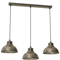 Loft Lampe &agrave; suspendre en m&eacute;tal dor&eacute;...