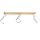 Spot de plafond flexible bois métal blanc naturel 3-flmg GU10