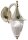 Applique ext&eacute;rieure aluminium hauteur 35 cm IP43 E27 SERGIO