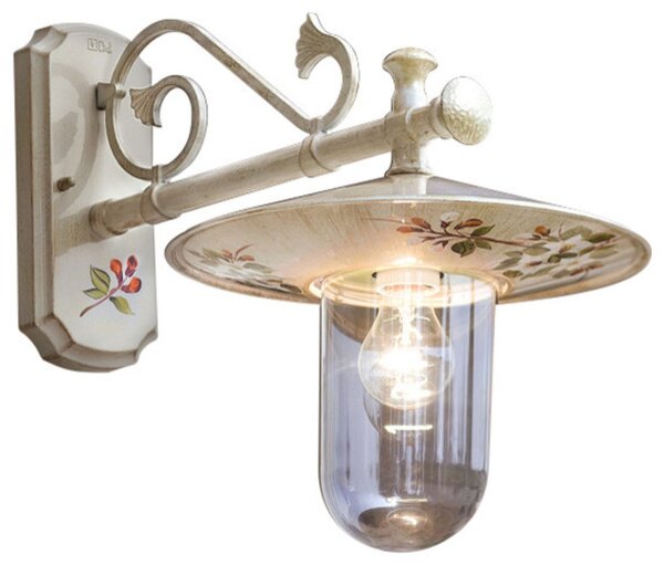 Lampe dextérieur murale aluminium E27 IP44 H : 45 cm DIEGO