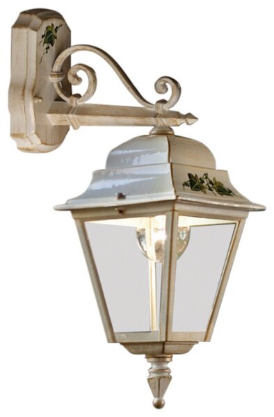 Lampe dextérieur murale Aluminium E27 IP43 H : 53 cm Rustique