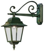 Lampe dextérieur mur aluminium E27 IP43 55 cm de haut