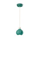 Lampe à suspendre artisanale céramique E14...
