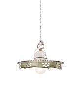 Suspension Métal Céramique E27 D : 23 cm...
