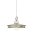 Suspension M&eacute;tal C&eacute;ramique E27 D : 23 cm rond Maison de campagne