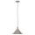 Plafonnier ISMENE Nickel &agrave; raccourcir &Oslash;37cm Lampe