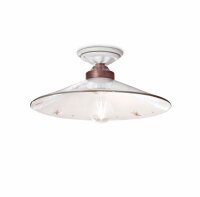 Plafonnier artisanal céramique Ø 35 cm rond...
