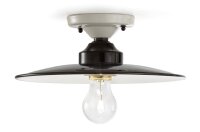 Lampe de plafond métal céramique E27...