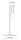 Lampe à suspendre métal céramique E27 réglable blanc noir