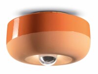 Plafonnier céramique Ø 27 cm Orange E27...