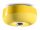 Plafonnier c&eacute;ramique E27 &Oslash; 27 cm rond jaune r&eacute;tro