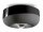 Plafonnier c&eacute;ramique rond &Oslash; 27 cm noir E27 Retro