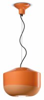 Lampe à suspendre céramique E27 ronde D :...