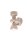 Applique murale c&eacute;ramique Up Down H : 25,5 cm Gris sable E14