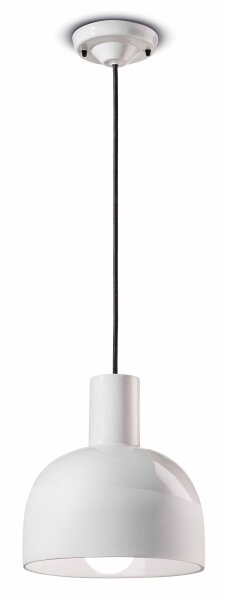 Suspension en céramique D : 22,5 cm rond H : max. 146,5 cm