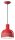 Suspension céramique E27 ronde Ø 22,5 cm Corail