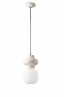Lampe à suspendre céramique verre E14...