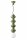 Suspension Verre C&eacute;ramique E14 Vert Blanc R&eacute;tro