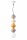 Suspension C&eacute;ramique Verre Color&eacute; Blanc E14 R&eacute;tro ROBERTO