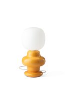 Lampe de table céramique verre 17 cm large 35 cm...