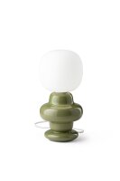 Lampe de table céramique verre 35 cm de haut E14...