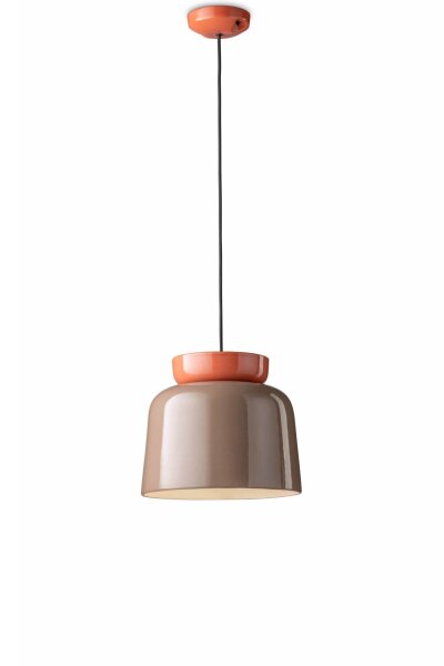Suspension en céramique D : 27,5 cm H : max. 145 cm E27 rond