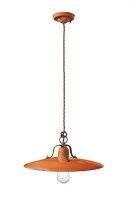Suspension céramique métal E27 D : 40 cm rond